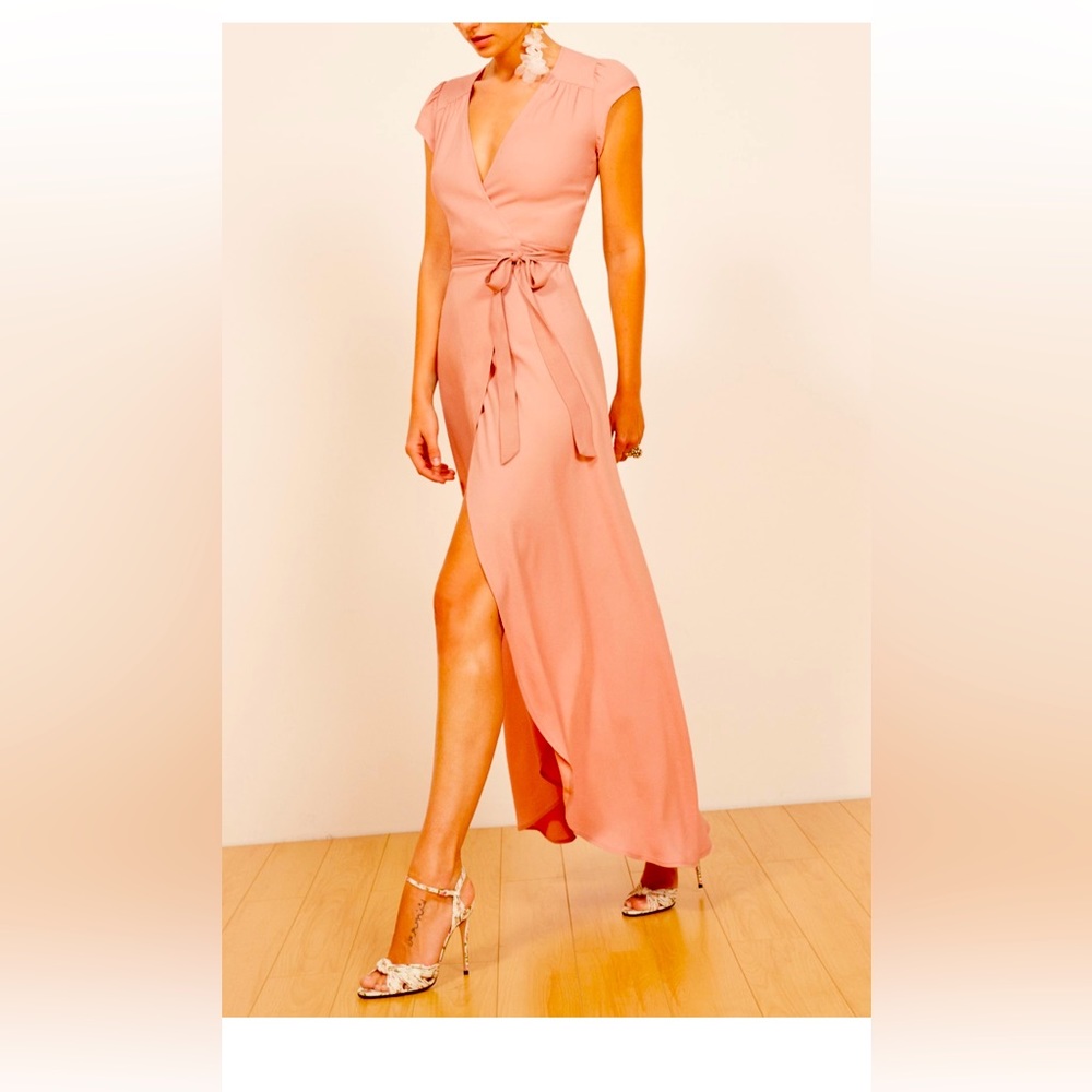 Wrap blush dress M
